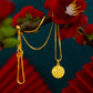 LUCKY Halsband i 24K Guld